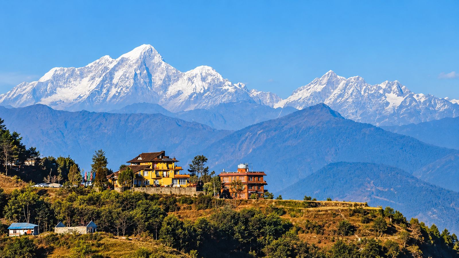 Sunrise Over the Himalayas